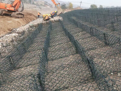 PET Gabion for Slope Protection
