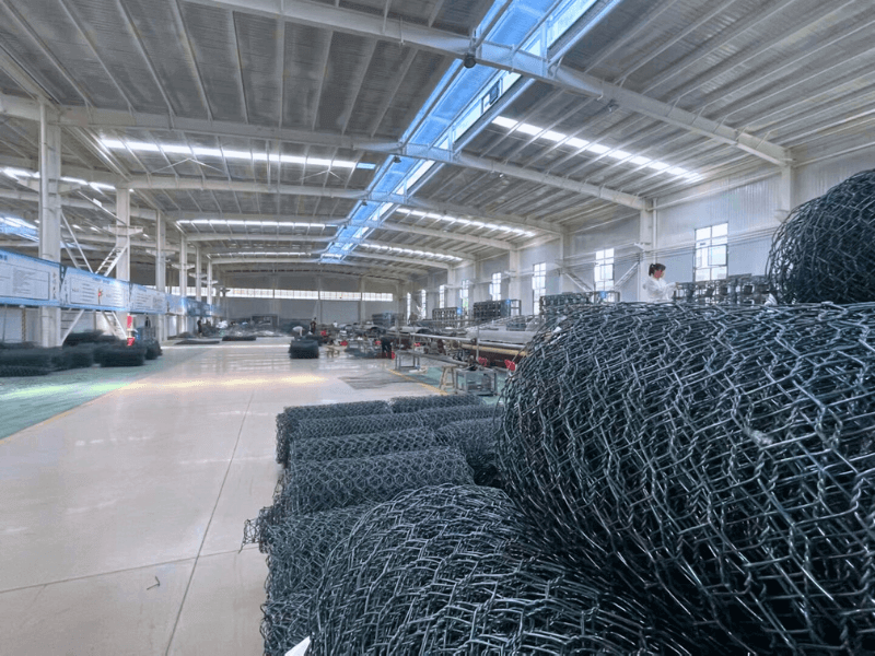 PET Gabion Wire Mesh Manufacturing Factory