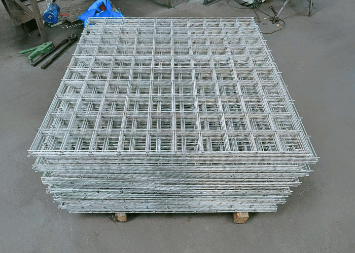 Gabion Panel Just Manufactured