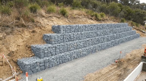 How to Build a Gravity Gabion Retaining Wall That Lasts 50 Years ...